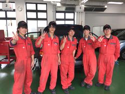 一級自動車整備学科3年生 ツナギ新調しました 専門学校北海道自動車