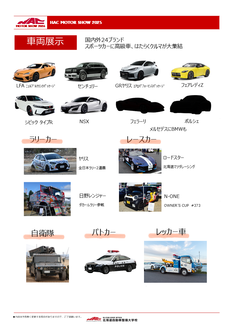 モーターショー概要